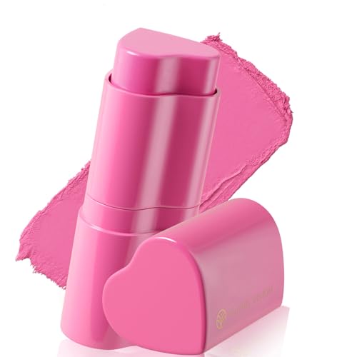 Creme Rouge Stick Langlebiger Wangentönung Für Frauen Multi Purpose Lip Und Wangen Make Up Easy Blend Cream Rougeer von FOLODA