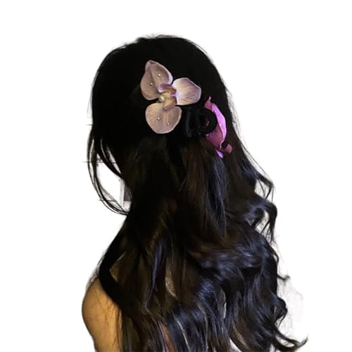 Elegante Blumen-Haarnadel, eleganter und praktischer Haarschmuck, moderner Kopfschmuck, Clip für Damen, Haarspangen, Zubehör, trendige Haarspange von FOLODA