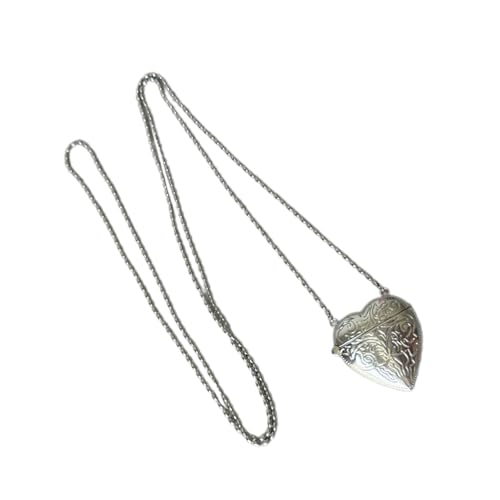 Elegante Schulterhandtasche Liebe Herz Anhänger Halskette Handgefertigt Verstellbar Länge Choker Für Lässige Oder Formelle Verschleißtätigkeit Mode Halskette von FOLODA