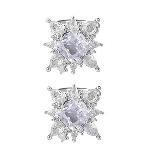 Elegante Zirkonsternohrclips Bequeme Und Sichere Kristallohr Ohr Manschetten Geometrische Accessoires Party Verschleiß Ohrringe von FOLODA