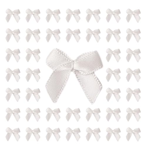 FOLODA 200 Stcs Farbenfrohe Bögen Satins Bande Bowknot Dekoration Handarbeit Blumenvorräte Für Bastelhandwerk Geschenkwrap Dekoration Kleine Bunte Bögen BRÜFKRAFT SCRACKING Handmade Childrens von FOLODA