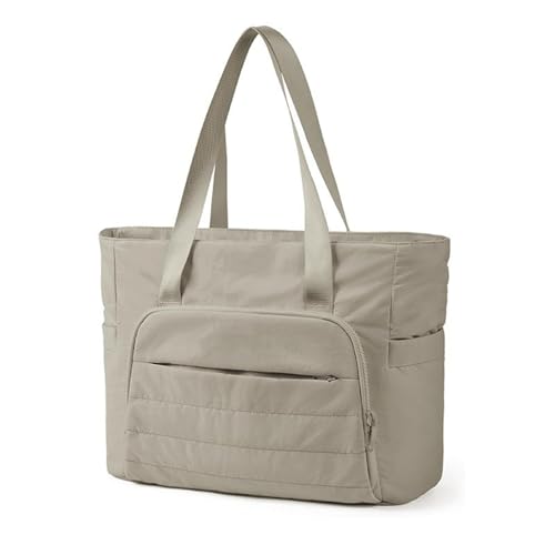 FOLODA Frauenumhängetasche Mit Mehreren Pockes Und Reißverschlüssen Gesteppte Fitness Fitness Handtasche Mit Yogamatte Für Reisetsport Training Tragbare Yoga Tasche von FOLODA