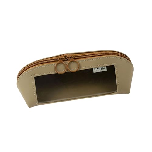 FOLODA Hochkapazität Leder Bleistift Hülle Klare Wasserfeste Stiftbeutel Stift Organisatoren Bag Make Up Tasche 9.25x3.35 Zoll Lederstifte Aufbewahrung Hülle FOLODA Hochkapazität Leder Bleistift Hülle Klare Wasserfeste Stiftbeutel Stift Organisatoren Bag Make Up Tasche 9.25x3.35 Zoll Lederstifte Aufbewahrung Hülle von FOLODA