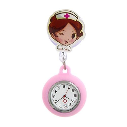 FOLODA Krankenschwester Uhren Mit Clip On Und Einziehbares Design Für Bequeme Gebrauchsnutzung Krankenschwestern Und Ärzte Professionelle Taschenuhr Cartoon Krankenschwester Uhr FOLODA Krankenschwester Uhren Mit Clip On Und Einziehbares Design Für Bequeme Gebrauchsnutzung Krankenschwestern Und Ärzte Professionelle Taschenuhr Cartoon Krankenschwester Uhr von FOLODA