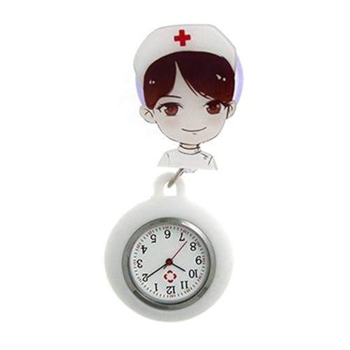 FOLODA Krankenschwester Uhren Mit Clip On Und Einziehbares Design Für Bequeme Gebrauchsnutzung Krankenschwestern Und Ärzte Professionelle Taschenuhr Cartoon Krankenschwester Uhr FOLODA Krankenschwester Uhren Mit Clip On Und Einziehbares Design Für Bequeme Gebrauchsnutzung Krankenschwestern Und Ärzte Professionelle Taschenuhr Cartoon Krankenschwester Uhr von FOLODA