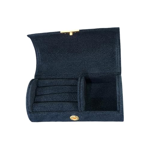 FOLODA Mehrzweck Schmuckschachtel Zubehör Für Damen Tragbare Aufbewahrungslösung Mit Anfänglichen Und Blumenentwürfen Schmuckkoffer von FOLODA