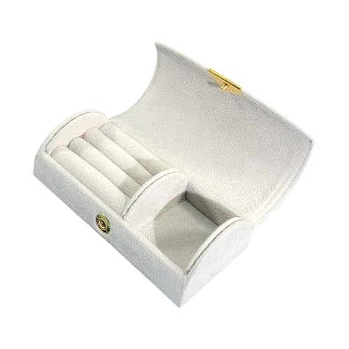 FOLODA Mehrzweck Schmuckschachtel Zubehör Für Damen Tragbare Aufbewahrungslösung Mit Anfänglichen Und Blumenentwürfen Schmuckkoffer FOLODA Mehrzweck Schmuckschachtel Zubehör Für Damen Tragbare Aufbewahrungslösung Mit Anfänglichen Und Blumenentwürfen Schmuckkoffer von FOLODA