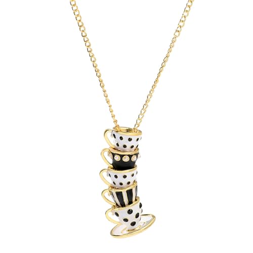 FOLODA Mode Emaille Teetasse Halskette Handgefertigte Pulloverkette Teetasse Ohrohrschstene Emaille Schmuck Für Alle Anlässe Mode Anhänger Halskette FOLODA Mode Emaille Teetasse Halskette Handgefertigte Pulloverkette Teetasse Ohrohrschstene Emaille Schmuck Für Alle Anlässe Mode Anhänger Halskette von FOLODA