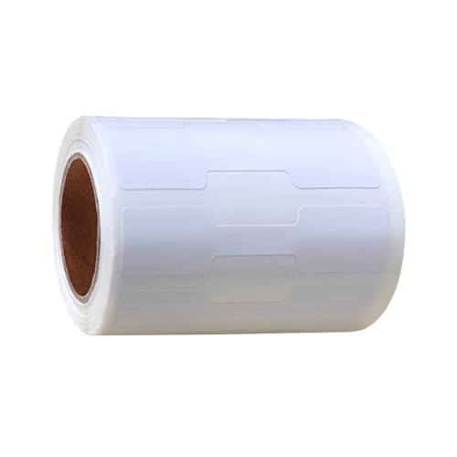 FOLODA Packung 500 Schmuckaufkleber Selbstkleberpreise Display Label Handgefertigte Natürliche Kraftpapieretiketten Für Dekoration Halskette Und Ohrringetiketten von FOLODA