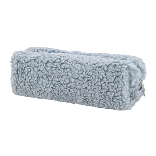 FOLODA Plüsch Bleistiftkoffer Reißverschlüsse Bleistiftbeutel Für Erwachsene Erwachsene Große Kapazität Tragbare Stift Organisatoren Reisen Kosmetikbeutel Tasche von FOLODA