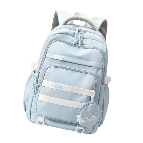FOLODA Rucksack Mit Großer Kapazität Rucksack Freizeitpacks School Tasche Ästhetischer Reisetasche Laptop Für Jugendliche Mädchen Jungen Große Kapazität Daypacks Trendy Student School Travel von FOLODA