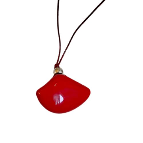 FOLODA Stylische Kabel Halskette Mit Einzigartigen Ginkgoes Blatt Anhänger Designs Accessoire Für Trendige Outfits Und Tägliche Kleidung Bequemer Halskette von FOLODA