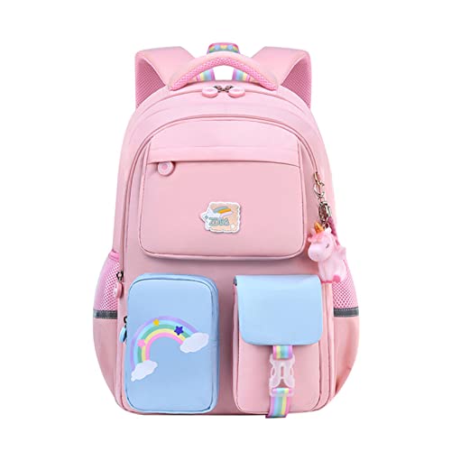 Teenager Girls 'Rucksack Grundschule Schülern Buchbag Outdoor Daypack Anti Diebes Tasche Süßes Design Großer Kapazität von FOLODA