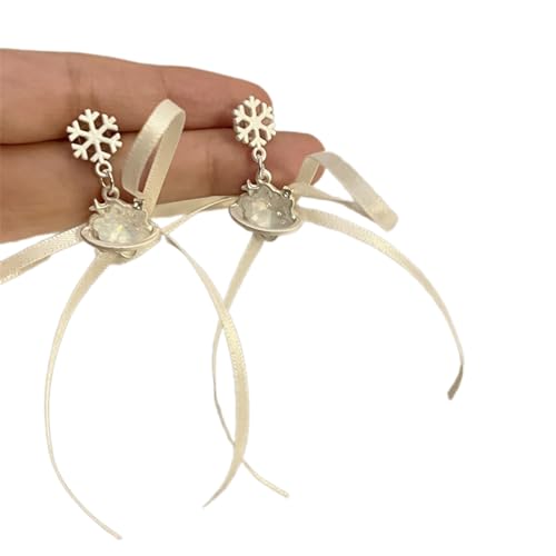 FOLODA Women Neckketten/Ohrringe Handgefertigt Bowknot Anhänger Choker Süßes Flexible Bogenschlangeketten Ketten Butterfly Knoten Halshöhe Erschwingliche Mode Accessoire von FOLODA