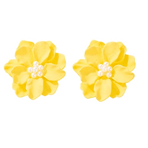Frau Blumenohrringe Party Club Accessoires Ohrohrohr Ohrringe Mode Schmuck Koreanische Perle Geburtstagsgeschenkschuh Schmuck von FOLODA