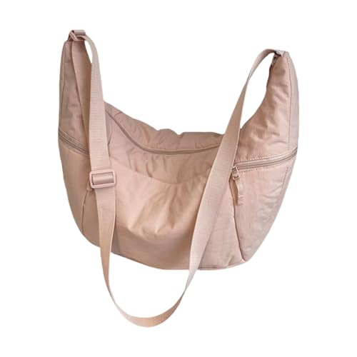 Frauen Nylon Umhängetasche Für Frauen Mit Verstellbarem Riemen Modische Halbmondbeutel von FOLODA