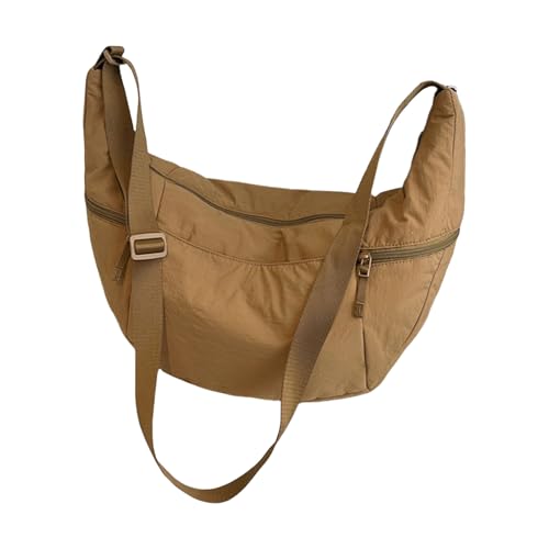 Frauen Nylon Umhängetasche Für Frauen Mit Verstellbarem Riemen Modische Halbmondbeutel von FOLODA