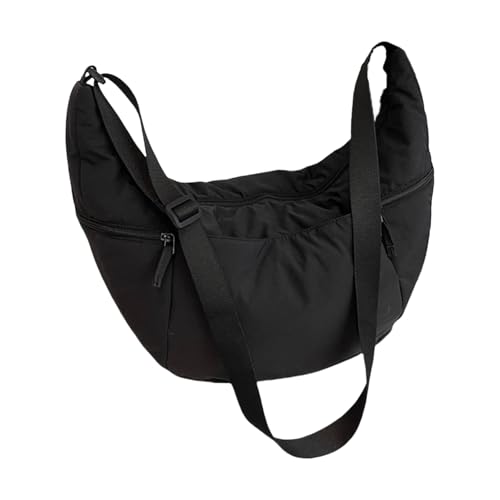 Frauen Nylon Umhängetasche Für Frauen Mit Verstellbarem Riemen Modische Halbmondbeutel von FOLODA