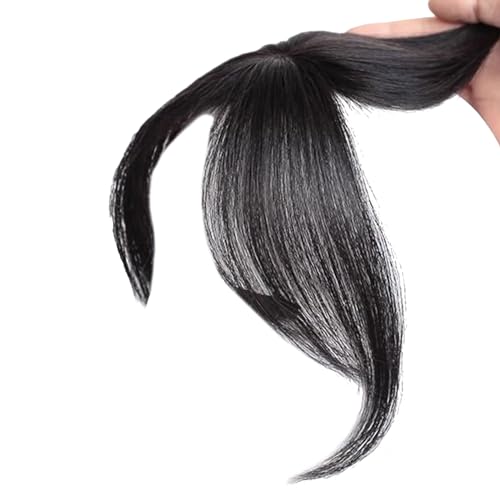 Frauen Perücken Synthetische Toupee Bangs Ersatz Fringe Hair Toupe Für Tägliche Tragen Schwarzer Fringe Haarstücke Perücken Für Frauen Mit von FOLODA