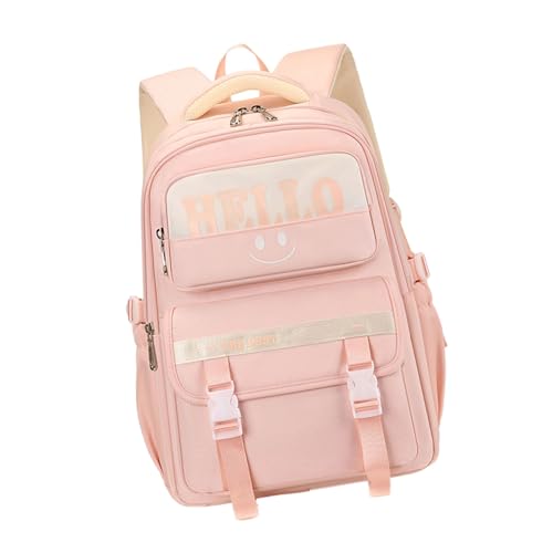 Geräumiger Student Rucksack Für Teenager Multi Funktionsfächer School Tasche Freizeitpack Für Mode Teen Girls Multi Funktionale Fächer von FOLODA