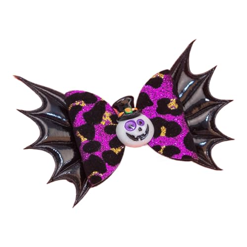 Gothic-Haarspange für Kinder, dunkle Serie, Fledermausflügel, Haarstyling-Zubehör, Halloween, Mottoparty, Kopfschmuck, Fledermausflügel, Haarnadel, Halloween-Haarspange von FOLODA