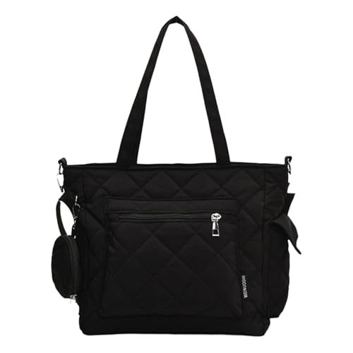 Großkapazität Messengerbeutel Für Frauen Reisen Fitness Tasche Winter Crossbody Pendeln Gesteppte Schulter Frauen Winter Schulter Reise Fitnessstudio Großkapazität Crossbody von FOLODA