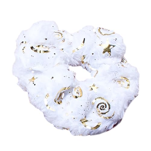 Haargummis Pailletten Elastische Haarbänder Haargummis Seile Scrunchie Für Frauen Und Mädchen Haarschmuck Haargummis Für Frauen Haare Mädchen Kein Schaden von FOLODA