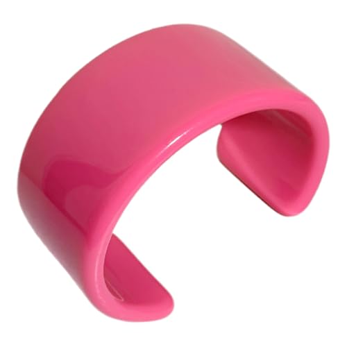 Indische Party Schmuck Mode Bunte Robuste Harz Acryl Big Open Armreifen Für Frauen Breite Armbänder von FOLODA