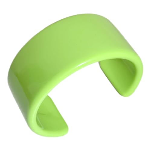 Indische Party Schmuck Mode Bunte Robuste Harz Acryl Big Open Armreifen Für Frauen Breite Armbänder von FOLODA