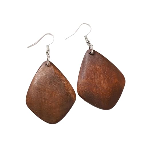 Klassische Hölzerne Ohrringe Für Frauen Geometrische Stile Um Einen Vintage Charme Für Und Wintersembles Hinzuzufügen Leichte Holzohrringe Klassische Hölzerne Ohrringe Für Frauen Geometrische Stile Um Einen Vintage Charme Für Und Wintersembles Hinzuzufügen Leichte Holzohrringe von FOLODA