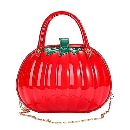 Lässige Handtasche Halloween Kürbisbeutel Lady Geldbörse Crossbody Schulter Freizeit Große Kapazität Tasche Für Mädchen Frauen Form Handtasche von FOLODA