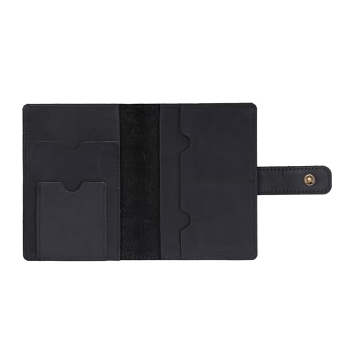 Lederkartenkoffer Internationales Reisenzubehör Für Frauen Männer Passhalter Abdeckung Brieftasche Reisen Essentielle Blockierung Passhalter Cover Hülle von FOLODA
