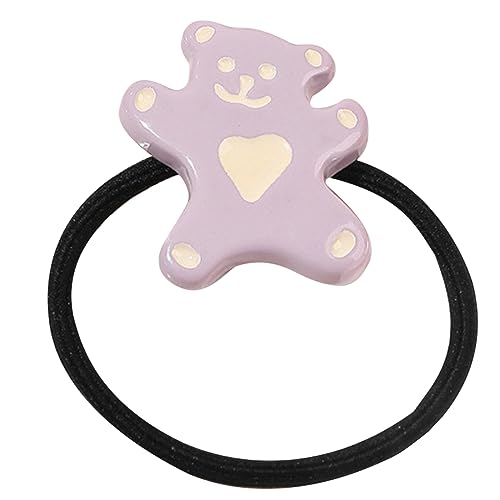 Niedlicher Cartoon Bär Für Kinder Elastische Haarbänder Kinder Haargummis Mädchen Haar Accessoires Baby Kopfschmuck Haar Accessoires Niedlicher Bär Haar Accessoire Tägliches Haar Styling Haar von FOLODA