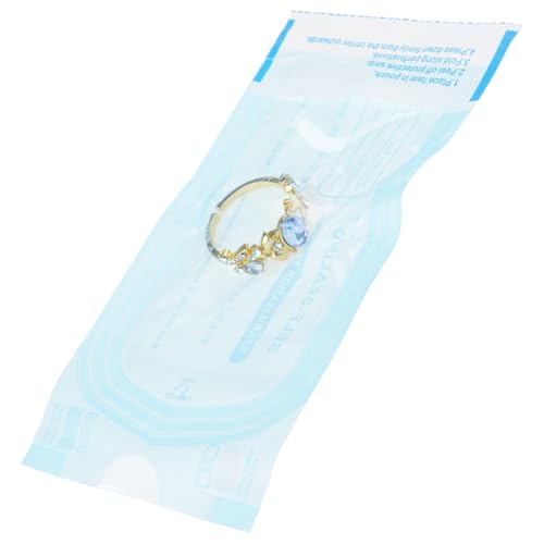 Raffinierte Legierung Open Ringe Einzigartige Offene Bandringe Eleganter Finger Für Frauen In Robustem Legierungs Verstellbarer Schmuck von FOLODA