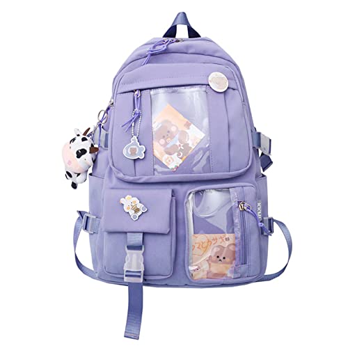 Rucksack Nylon Schüler Schulbag Schulter Tasche Freizeitpack Zurück Zur Schule Für Teenager Mädchen Süßer Frauen Rucksack Für Reisen von FOLODA
