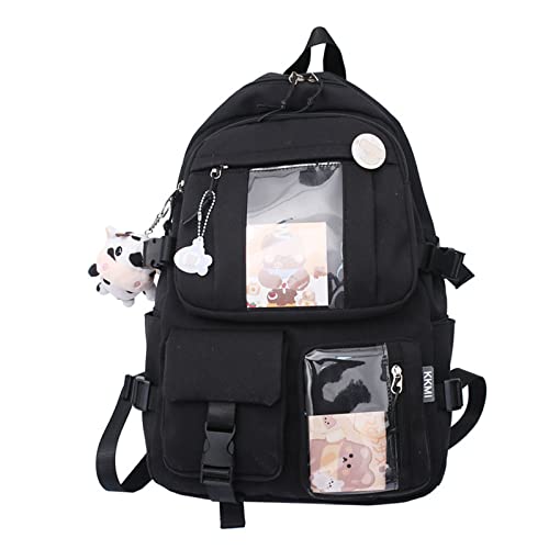 Rucksack Nylon Schüler Schulbag Schulter Tasche Freizeitpack Zurück Zur Schule Für Teenager Mädchen Süßer Frauen Rucksack Für Reisen von FOLODA