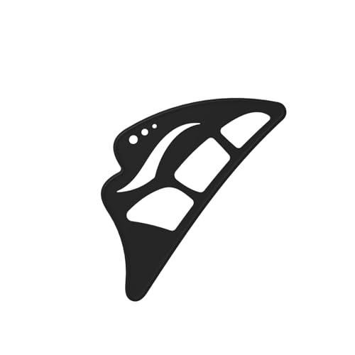 Schablonen 5 In1 Silikon Augenbrauen Seidenraustleitungsleitung Hilfswerkzeug Lidschatten Schild Applikatorschutzpolster von FOLODA