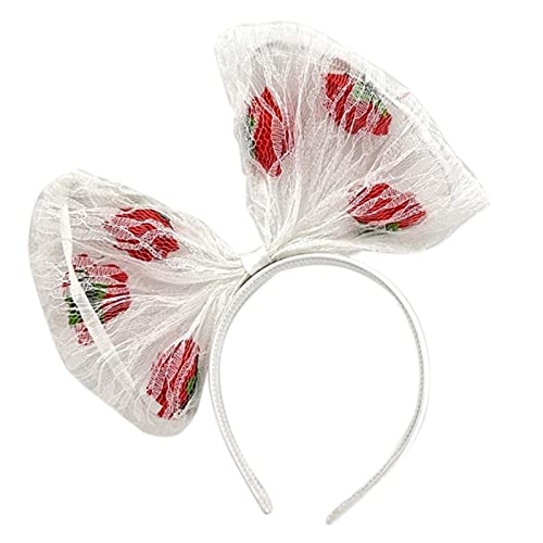 Schleifen Kopfschmuck Rosen Stirnband Tag Der Toten Haarband Spitzen Schleifen Stirnband Fliege Stirnband Schleifen Stirnband Schleife Stirnband Französisches Spitzen Stirnband von FOLODA