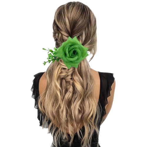 StPatricks Blumen-Haarreif für Familientreffen, Karneval, Feiern, Requisiten, Haarnadel, traditionelles Festival-Thema, Haarklammer, Urlaubs-Stirnband von FOLODA