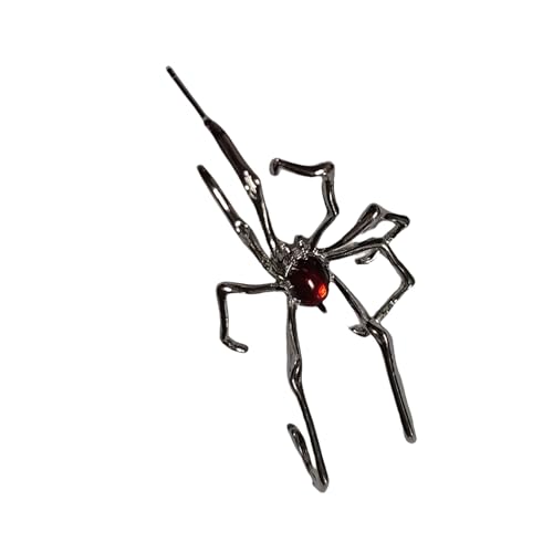 Unique Spiders Designs Ohrringe Gothic Spiders Ohrringe Ohrmanschette Charme Perfekt Für Halloween Und Musikfestivals Punkstil von FOLODA