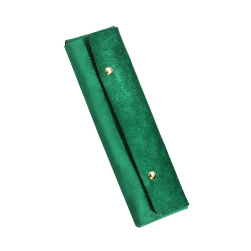 Velvets Reisen Halskettenbeutel Für Frauen Und Mädchen Farbenfrohe Samt Armband Beutel Falten Schmuck Lagerbehälter Magnetische Schließschmuckbeutel von FOLODA