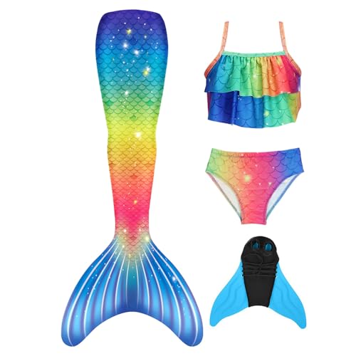 FOLOEO Mädchen Verkleidungskostüm mit Design – Tolles Geschenk für Geburtstagsfeier und Rollenspiele von FOLOEO