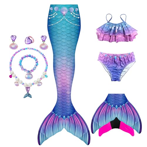 FOLOEO Mädchen Verkleidungskostüm mit Design – Tolles Geschenk für Geburtstagsfeier und Rollenspiele von FOLOEO