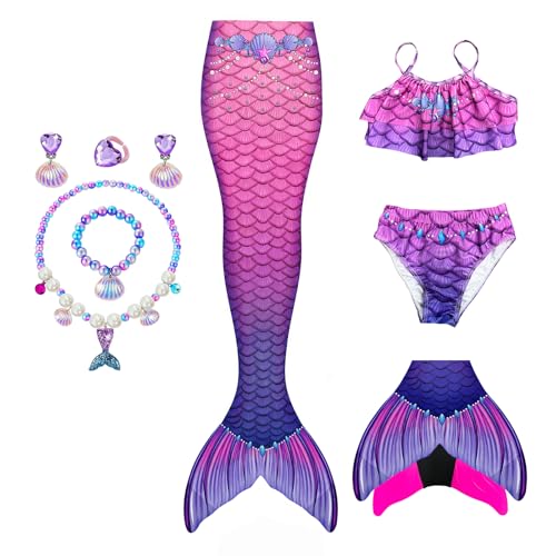 FOLOEO Mädchen Verkleidungskostüm mit Design – Tolles Geschenk für Geburtstagsfeier und Rollenspiele von FOLOEO