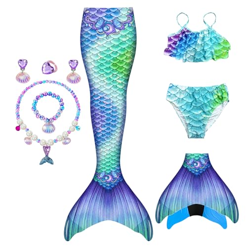 FOLOEO Mädchen Verkleidungskostüm mit Design – Tolles Geschenk für Geburtstagsfeier und Rollenspiele von FOLOEO