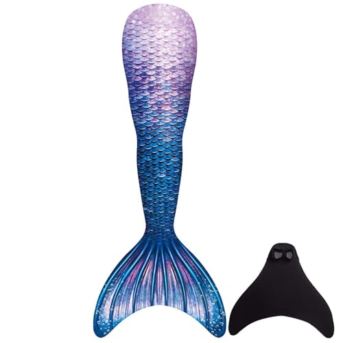 FOLOEO Meerjungfrau Kostüm für Kinder, Teenager & Erwachsene – Fantasie-Outfit mit Flossen-Look für Karneval, Cosplay & Fotoshooting – Größen 110–150 & S/M/L – Nur zur Verkleidung von FOLOEO