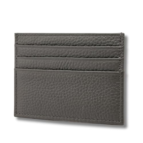 FOMAX Kartenetui aus echtem Leder, Elegantes Design mit übersichtlicher Anordnung von FOMAX
