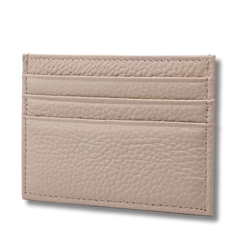 FOMAX Kartenetui aus echtem Leder, Elegantes Design mit übersichtlicher Anordnung von FOMAX