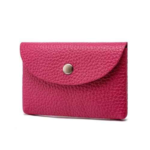 FOMAX Kartenetui aus hochwertigem Echtleder, Kompakte Kartentasche für bis zu 20 Karten von FOMAX