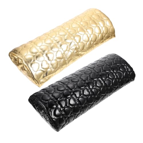 FOMIYES 2 Stücke Pu Hand Kissen Für Maniküre Liebe-herz Handgelenk Nail Art Hand Ruhet Liefert von FOMIYES